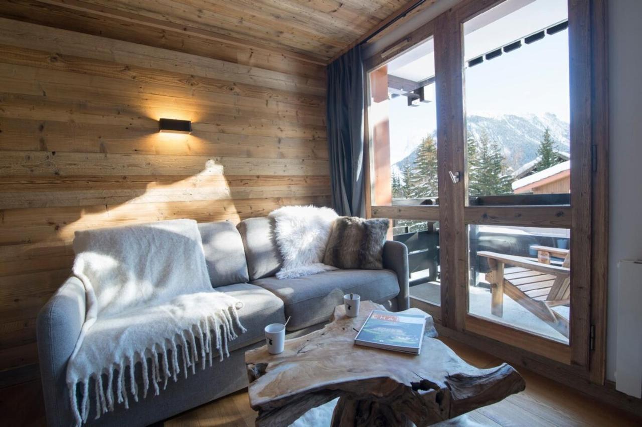 Les Brigues - Appartement Avec Vue Sur La Montagne Et Acces Aux Pistes Courchevel Exterior photo